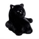 thumbnail image 1 of Grande Juguete de Peluche Gatito Super Suave Calmante Dormir Muñeca Animal para Niños Regalo Cumpleaños Negro, 1 of 4
