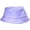 Purple, variant on CoCopeaunts Kids Bucket Hat and Women Bucket Cap Summer Sunscreen Men Pure Color Outdoor Collapsible Fisherman Hat 2 Sizes