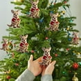 thumbnail image 5 of JeashCHAT Cute Animal Christmas Ornaments, Animal Hanging Ornaments, 2D Flat Acrylic Pendant Christmas Tree Decorations, Christmas&nbsp;Gifts, 5 of 6