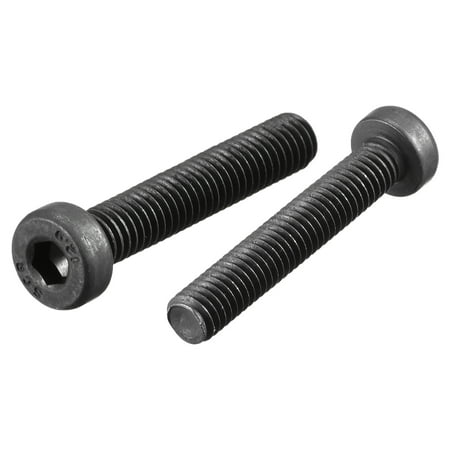 

M6x35mm Hex Socket Thin Head Cap Screw Bolts 12.9 Grade Carbon Steel 20 Pack