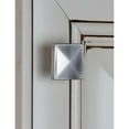 thumbnail image 4 of GlideRite 1-1/4 in. Classic Square Pyramid Cabinet Knobs, Satin Nickel, Pack of 10, 4 of 4