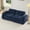 Blue-2S, variant on Eyisean 80.3" Velvet Modular Sectional Loveseat Sofa with Ottoman, 2-Seater L Shape Boneless Couch with Anti-Slip Design, No Assembly Required, Comfy Cloud Sectional Couches for Living Room