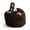 Brown, variant on Ultimate Sack 3000 3-Foot Bean Bag Chair, Oversized Foam Lounger, Brown Fur Cover