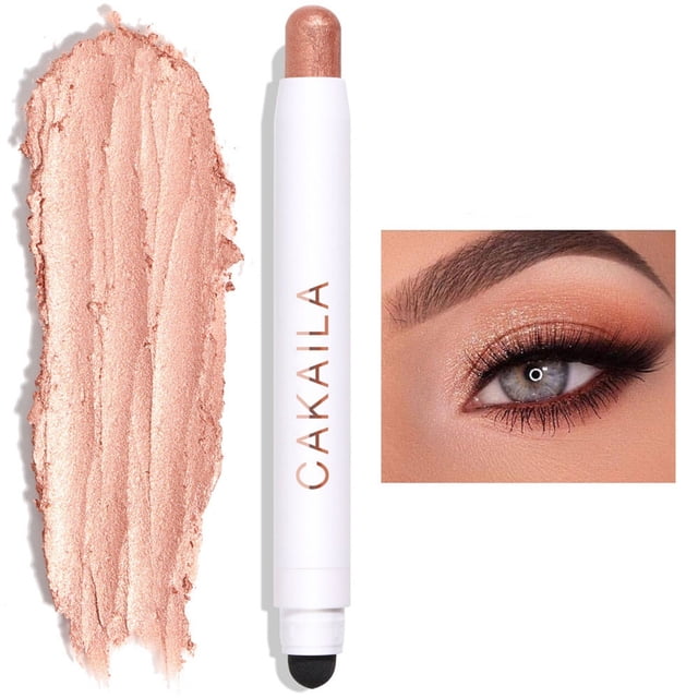Brown Eye Shadow Eye Shadow Eye Shadow Wax Eye Shadow Stick Pearl Light Durable Smooth Eye Shadow Stick Sparkling Flash Eye Shadow Glossy Eye Makeup 12 Colors