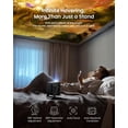 thumbnail image 5 of Restored JMGO N1S Ultra 4K Triple Laser Projector with WiFi and Bluetooth, 2800 ISO Lumens, Google TV, 360° Sensorless Picture Correction, 300", HDR10, 20W Dolby Digital Plus, 3D-Active (Refurbished), 5 of 8