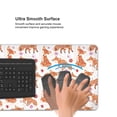 thumbnail image 5 of Hirioo Beautiful Fox1 for Mouse Pad ,Anti-Slip Base, Durable Stitched Edges, Perfect for Gaming, Office, and Home Use,16x35.5in, 5 of 9