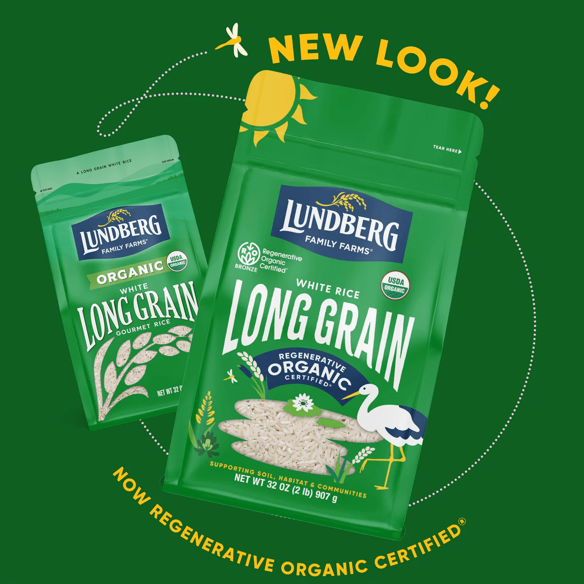 Lundberg Organic Long Grain White Rice, Lundberg Organic Long Grain White