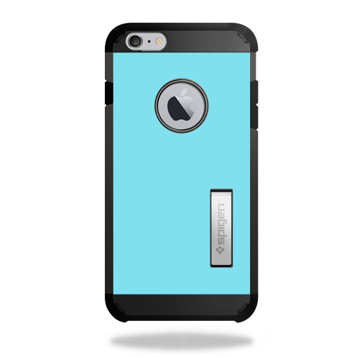 Skin Decal Wrap Compatible With Spigen iPhone 6 Plus/6s Plus Armor Kickstand Baby Blue - image 1 of 4