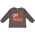 thumbnail image 3 of Inktastic Oh Snapbroken gingerbread Boys or Girls Long Sleeve Toddler T-Shirt, 3 of 5