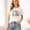 Black A, variant on Women Salty Soul Beach Graphic T-Shirt White Short Sleeve Crew Neck Summer Vacation Tee