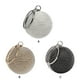 thumbnail image 2 of Sonducket Bolso cristalino de la bola redonda de las mujeres lujosas de la mirada del ABS para el bolso del aspecto elegante y de Bling Bolsas de mensajero y de hombro negro, 2 of 6