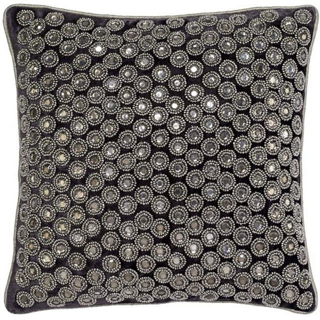 Indis Heritage C1061 Velvet Crystals Squree Pillow Cover