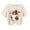 Beige1, variant on Women's Halloween Themed Ghost Pumpkin Skeleton Distressed Crop Tee Round Neck Short Sleeve T-shirts (Black1 M)