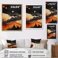 thumbnail image 4 of Designart "Jupiter Mars Bold I" Jupiter Metal Wall Art, 4 of 5