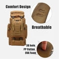 thumbnail image 5 of 80L Hiking Backpack for Men, Military Tactical Backpack, Waterproof Survival Bag for Travel, Camping, Hunting, 5 of 5