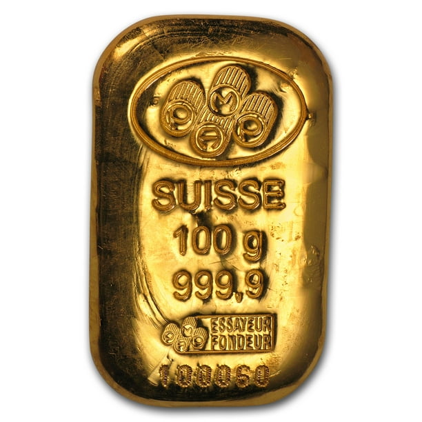 Not Specified 100 gram Gold Bar Secondary Market