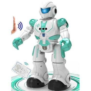 Kivdit Remote Control Robot Toys for Kids,Programmable RC Robot with Gesture Control,Birthday Gift for Boys Girls