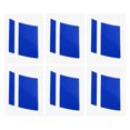 thumbnail image 1 of Ofertas Únicas 6 Pcs Calcomanías Cuadradas para Llantas de Automóvil 18-21 Pulgadas Azul PET, 1 of 6