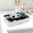 thumbnail image 6 of Panda Elegant PU Leather Jewelry Organizer Box with Removable Compartment, Portable Earring Organizer and Bracelet Holder, 6 of 6