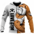 thumbnail image 3 of Sudadera con capucha para hombre con estampado 3D de Pitbull y perro mascota, sudadera con capucha unisex para adultos, sudadera con capucha de manga larga de otoño para hombre, 3 of 5