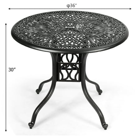 Ul Li Convenient To Clean And Maintain, 36 Round Patio Table