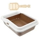 thumbnail image 3 of Caja de arena de gato de mascotas Anti-Splash Desodorante Cat Bandeja de inodoro con arena Scoop, 3 of 6