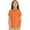 Orange, variant on Real School Uniforms Toddler Short Sleeve Fem-Fit Polo 68000