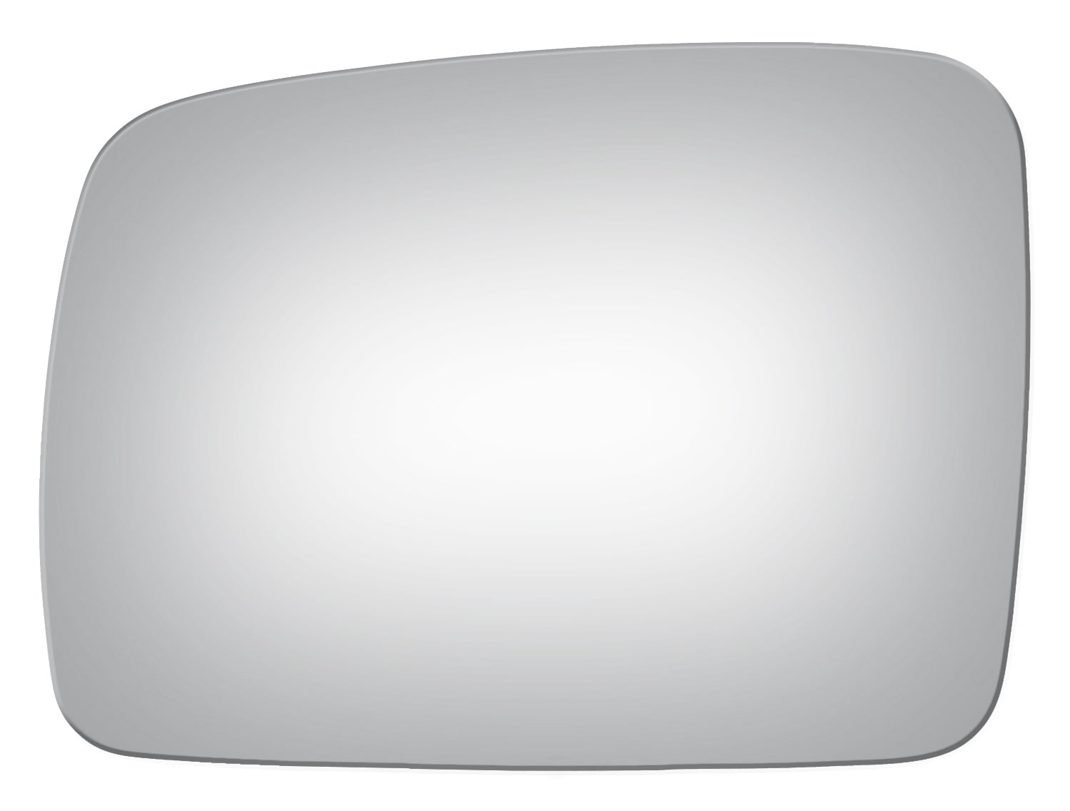 Burco Side View Mirror Replacement Glass - Clear Glass - 4047