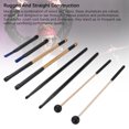 thumbnail image 4 of Drum Sticks Mallets Brushes Set, Percussion Instrument Sticks Mallets Brushes Set Ergonomic Design Rugged Comfortable Grip  for Practice, 4 of 7