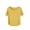 Yellow, variant on QUNYINEY Crew Neck Tee Shirts Womens Pullover Solid Short Sleeve Casual Tops Loose Spring Tops for Women