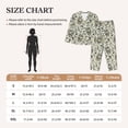 thumbnail image 4 of Daiia Skull with Cash for Women's Long-Sleeved Pajama Set – Soft & Comfortable Sleepwear Button-Up Pajamas Cozy Lounge Wear-XX-Large, 4 of 7