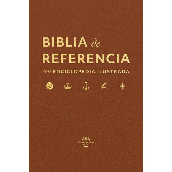 Biblia de Referencia Con Enciclopedia Ilustrada (Similpiel MarrÃ³n), (Hardcover)