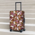 thumbnail image 5 of Uemuo Flower Bunny Printed Washable Luggage Cover - Fashion Suitcase Protector Fits 18-32 Inch Luggage -, 5 of 9