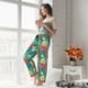thumbnail image 5 of Balery Pineapple Pantalones de pijama para mujer, pijamas ultraligeros, pantalones de estar por casa-Large, 5 of 6