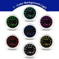 thumbnail image 2 of Tacho Gauge, 52mm/2" Universal Tachometer Revolution Meter with 0-10000 RPM Measuring Range, 7 Colors Backlight, Fit For 4 6 8 Cylinders Speedometer, 2 of 7