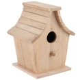 thumbnail image 2 of Wooden Bird House Breeding Box Hanging Nesting Box Pet Supplies for Parrots Budgies and Small Birds, 2 of 4