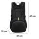 thumbnail image 5 of Uds. Mochila de senderismo, mochila ligera de 30L, mochila plegable resistente al agua, mochila de viaje para mujeres y hombres, color negro, 5 of 8