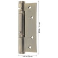 thumbnail image 2 of WHAMVOX  Automatic Door Closing Hinge Self Hinges Entrance Spring, 2 of 8