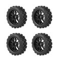 thumbnail image 1 of Rdeghly 4pcs/set Racing Off-Road Vehicle Tires Rubber Tyre Wheel Rim for RC 1:10 Car Part, 110 Racing Car Tires Tyres, RC Racing Car Tires, 1 of 8