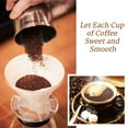 thumbnail image 3 of Manual Coffee Grinder Stainless Steel Coffee Bean Grinding Ceramic Conical Burr Mill, 3 of 4