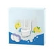 thumbnail image 1 of pstuiky Limpiador de inodoros Clean Toilet, desodorizante y desodorizante de aromaterapia azul y amarillo, en pastillas perfumadas., 1 of 1