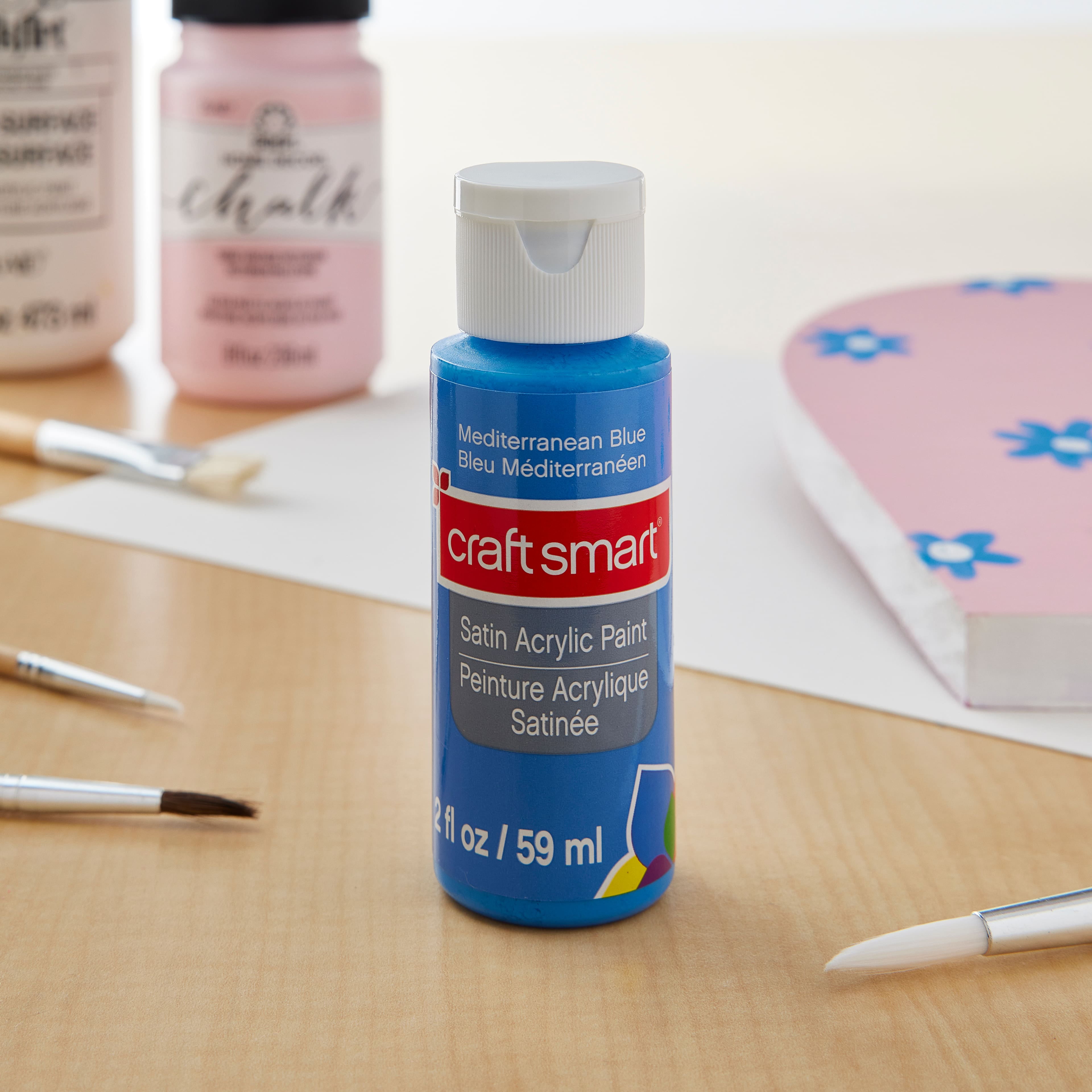 MICHAELS Bulk 12 Pack: Satin Acrylic Paint by Craft Smart®, 4oz