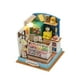 thumbnail image 1 of Casa de muñecas en miniatura hecha a mano, modelo de casa de muñecas con luces LED, caja de habitación de madera, Estilo D, 1 of 9