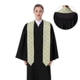 thumbnail image 4 of Logiee Fruit Pears Print Unisex Adult Graduation Stole Shawl 72" Long for Academic Commencements Shawl-Flattened, 4 of 7