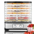 thumbnail image 1 of 8 Layers Stackable Trays 400W Food Dehydrator Machine Electric Multi-layer Food Preserver, 1 of 8