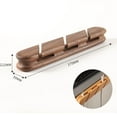 thumbnail image 5 of Adhesive Desk Cable Clip Cord Organizers 2/3Slot Cable Clips for Home Desk Car Use For ClutterFree Environment, 5 of 9