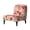 Heart Pattern Red, variant on HELLHERO Non Slip Armless Accent Chair Protector for Dining Room, Comfortable Armless Accent Chair Cover, Love