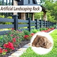 thumbnail image 4 of Fzaqwen Artificial Rock Lightweight PU Natural Texture for Decorating Rivers Squares yellow, 4 of 6
