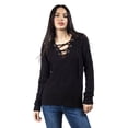thumbnail image 1 of Suéter escote cruzado Roman Fashion Juvenil 0034 Negro, 1 of 5