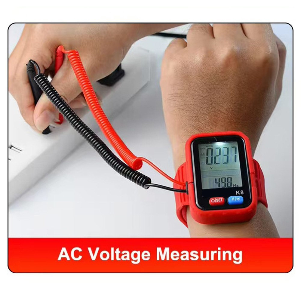 K8 digital wrist multimeter handheld tester suitable for high-altitude work